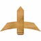 Ekena Millwork Bellingham Rough Sawn Timber Gable Bracket, Western Red Cedar, 36"W x 23"H x 6"D x 6"F, 15/12 Pitch GBW036X23X0606BEL00RWR - alternate 1